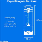 Liquidificadora Portátil Nutribullet Portátil NBP003NBL - Azul