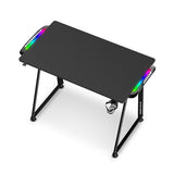 Mesa Gaming Alpha Gamer Auri RGB - Preta