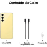 Samsung Galaxy S24 FE - 256GB - Amarelo
