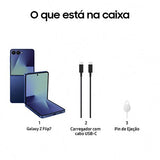 Samsung Galaxy Z Flip7 - 256GB - Azul Escuro