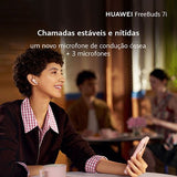 Auriculares True Wireless Bluetooth Huawei FreeBuds 7i - Preto