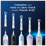 Recargas Pro Sensitive Clean para Escova de Dentes Elétrica Oral-B - 3 Unidades