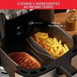 Air Fryer Moulinex 6,5L - Inox - Outlet - Grade A