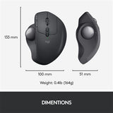 Rato Wireless Logitech MX Ergo Trackball