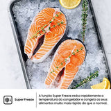 Frigorífico Americano Hisense Rq5P470Seie | 178,5X79,4X69,8 Cm | 483 L | E | Look Inox - Outlet - Grade B