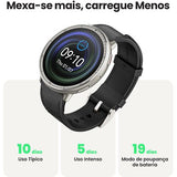 Smartwatch Amazfit Active 2 Round Premium NFC - Preto