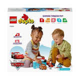 LEGO Duplo Divertida Lavagem Automática de Carros de Faísca McQueen e Mate 10996