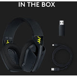 Auscultadores Gaming Wireless Logitech G435 - Preto