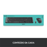 Logitech Combo Teclado Wireless + Rato Wireless MK220