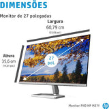 Monitor HP M27f  | 27'' | 75 Hz | Full HD
