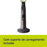 Aparador Corporal Philips One Blade Pro 360 Face + Body  QP6652/61 - Preto