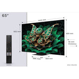Smart TV TCL 65C7K QLED Mini-LED 65 UHD 4K Google TV - 165cm