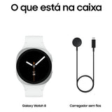 Smartwatch Samsung Galaxy Watch8 44mm - Prateado