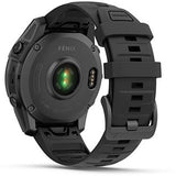 Relógio Desportivo Garmin Fenix E 47mm - Aço Prateado