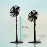 Ventoinha de Pé Cecotec EnergySilence 1040 SmartExtreme | 40 Cm | 28 W - Preto e Cobre
