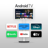 Smart TV Portátil com Bateria Thomson Go TV 32HA4M44 LCD 32 HD Android - 81cm