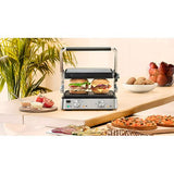 Grelhador de Contacto Braun MultiGrill 7 CG7020 - Preto/Aço Inox