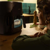 Fritadeira Sem Óleo Airfryer Cecotec Cecofry&Grill Duoheat 6500 - 6.5L - Preto