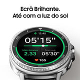 Smartwatch Samsung Galaxy Watch8 Classic 46mm - Prateado/Branco