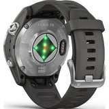 Relógio Desportivo Garmin Fénix 7S Pro Solar - Prateado | Grafite