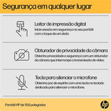 Portátil HP 15-fc0015np - 15.6 AMD Ryzen 3 8GB RAM 512GB SSD