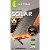 Powerbank Solar Cellular Line Power Tierra10000mAh - Laranja