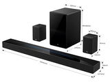 Soundbar TCL Q85HE 7.1.4 860W - Preto