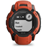 Smartwatch Garmin Instinct 2X Solar - Vermelho
