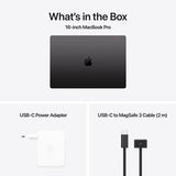 MacBook Pro 16'' Ecrã de nanotextura | 2024 | M4 Pro 14-core | 48GB | 1TB SSD | GPU 20-core - Preto sideral