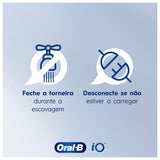 Escova de Dentes Elétrica Oral-B iO 6S + Estojo de Viagem - Preto