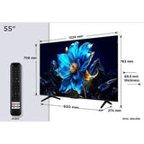 Smart TV TCL 55P7K QLED 55 UHD 4K Google TV - 140cm