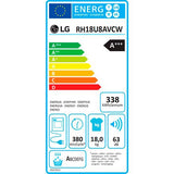 Máquina de Secar LG RH18U8AVCW | 18 Kg | Condensação | D | Branco