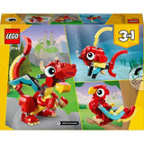 LEGO Creator 31145 - 3 em 1 - Dragão Vermelho