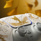 Comando sem fios DualSense® – Ghost of Yōtei™ - Edição Limitada Gold