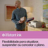 Impressora Multifunções HP Jato de Tinta Deskjet 3760 | Cores | A4 | Wi-Fi | USB | Instant Ink | T8X19B