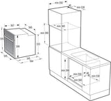 Forno Multifunções Hidrolítico Hisense BI62216AX 77L