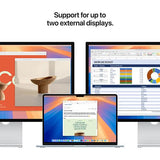 MacBook Air 15'' | 2025 | M4 10-core | 24GB | 512GB SSD | GPU 10-core - Prateado