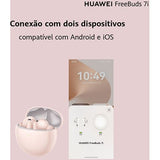 Auriculares True Wireless Bluetooth Huawei FreeBuds 7i - Preto