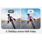 Action Cam 360º Insta360 X5 - Essentials Bundle - Preto