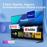 Smart TV Hisense 40 QLED FHD 40A5Q - 101cm