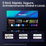 Smart TV Hisense 55 Mini-LED ULED 4K 55U8Q - 140cm