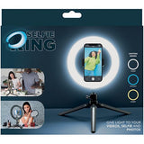 Tripé + Ring Light Cellularline para Smartphone