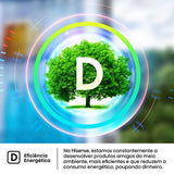 Frigorífico Combinado Hisense RB440N4ACD | 200,4x59,5x59 cm | 336 L | D | Inox