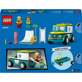 LEGO City 60403 - Ambulância de Emergência e Snowboarder