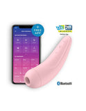 Vibrador Estimulador Satisfyer Curvy 2+ App Bluetooth Rosa