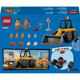 LEGO City 60450 - Carregadora de Rodas de Construção Amarela