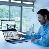 Computador Portátil Asus Zenbook Duo OLED UX8406MA-94AOHDCP1 | 14 | Ultra 9-185H | 32 GB | 1TB SSD + Pen + Sleeve