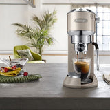 Máquina de Café Manual DeLonghi Dedica EC885.BG - Bege