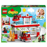 LEGO DUPLO Town 10970 Quartel dos Bombeiros e Helicóptero