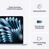 MacBook Air 13'' | 2025 | M4 10-core | 16GB | 512GB SSD | GPU 10-core - Azul‑Céu